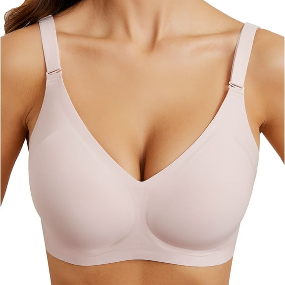 LWP Women's Soft No Underwire Comfort Bra Lightly Support Everyday Bra for Women