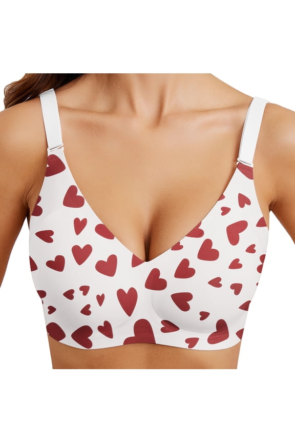Women's Soft No Underwire Comfort Bra Lightly Support Everyday Bra for Women