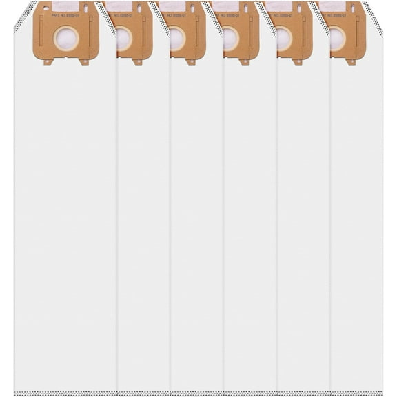 LWPK60H Vacuum Cleaner Bags ,Compatible with Oreck HEPA Vacuum Cleaner Bags for Lw100 (6-Pack), LWPK6OH