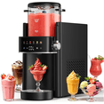 thumbnail image 1 of LWQ Slushie Machine, Ice Cream Maker, Slushy Machine for Home and Families, No ice needed with Rapid Chill & Temperature Control, Multi-function for Margarita, Frappé, Easy to Clean (Black), 1 of 9