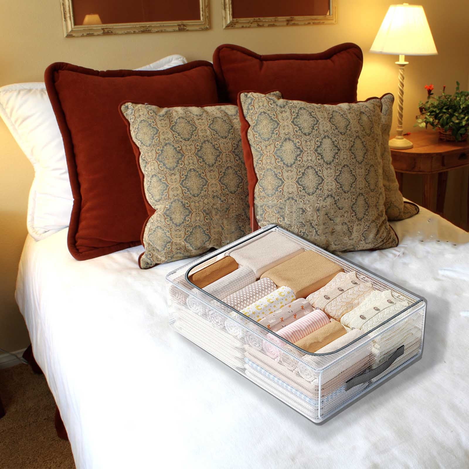 LWVITH 2024 New Storage Bins,Used for organizing and storing,Bed Bottom