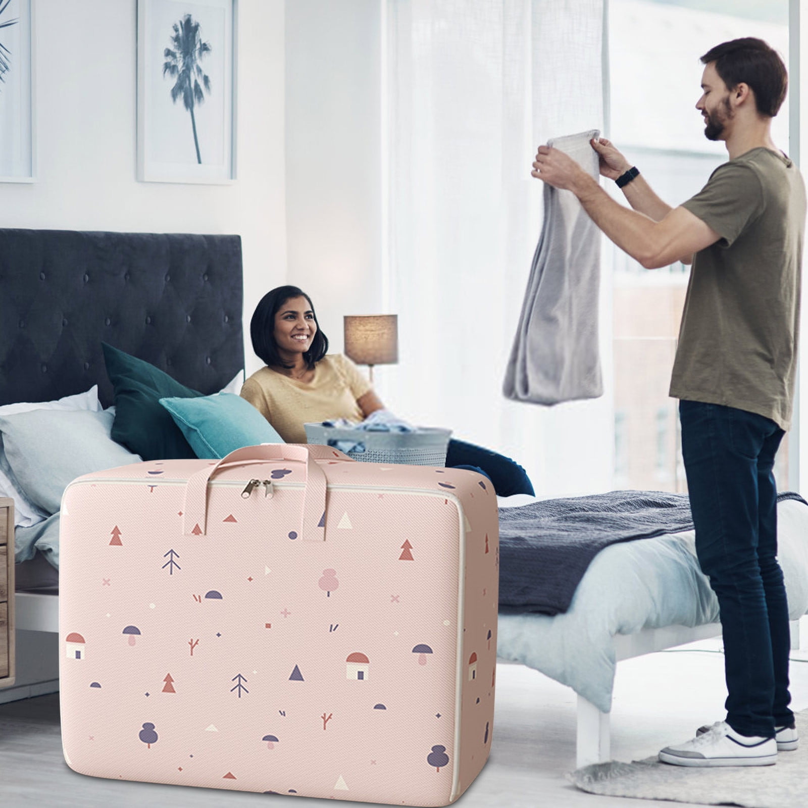 LWVITH 2024 New Storage Bins,Used for organizing and storing,Quilt