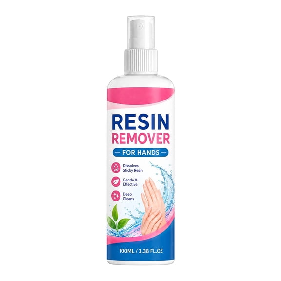 LWVITH Epoxy Resin Remover Spray for Hands and Nails, Dissolving Cleaner for Cured Resin and Adhesive, Solvent for Jewelry Crafting and Model Making, Resin Cleaner for DIY Projects Art Supplies