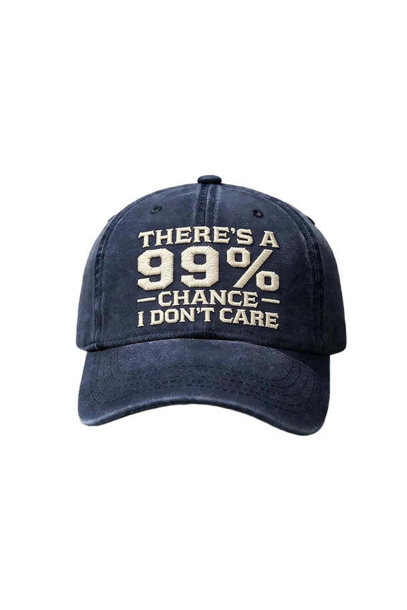 Funny Slogan Baseball Cap, Embroidered Hat for Men Women, Vintage Distressed Washed Trucker Cap, Contrast Stitch Streetwear Sun Hat for Outdoor Hiking Camping, Humor Gift