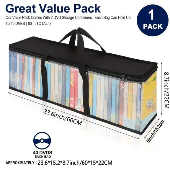 LWVITH Large Capacity Clear Storage Bag, Waterproof Moisture-Proof Organizer Pouch, Heavy Duty Transparent Tote, Stackable Home Storage Bin, Closet Organizer, Underbed Travel Luggage Sack