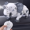 thumbnail image 1 of LWVITH Remote Control Mecha Elephant Toy RC Robot Animal with Water Spray LED Lights 2.4G Multi-Mode Futuristic Steampunk Gear Joints for Kids Boys Girls Cool Gift Christmas Birthday Gift, 1 of 6
