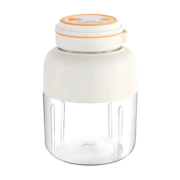 LWVITH USB Portable Blender for Smoothies and Ice, USB Rechargeable Ice Crushing Personal Blender, Smoothie Maker for Travel Gym, Protein Shake Blender for Workout, Iced Coffee Mixer for Camping