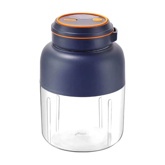 LWVITH USB Portable Blender for Smoothies and Ice, USB Rechargeable Ice Crushing Personal Blender, Smoothie Maker for Travel Gym, Protein Shake Blender for Workout, Iced Coffee Mixer for Camping