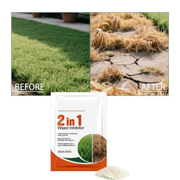 LWVITH Weed Killer for Lawn and Garden, Agricultural Herbicide, Vegetation Control, Safe for Most Turf Types, Long-Lasting Formula, Suitable for Farm Field Orchard Driveway Patio