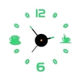 thumbnail image 1 of LWZWM 2024 Clearance Clocks Upgrade Diy Luminous Stereo Digital Wall Clock Wall Sticker Clock Living Room Decoration Clock (#7 A, Plastic), 1 of 2