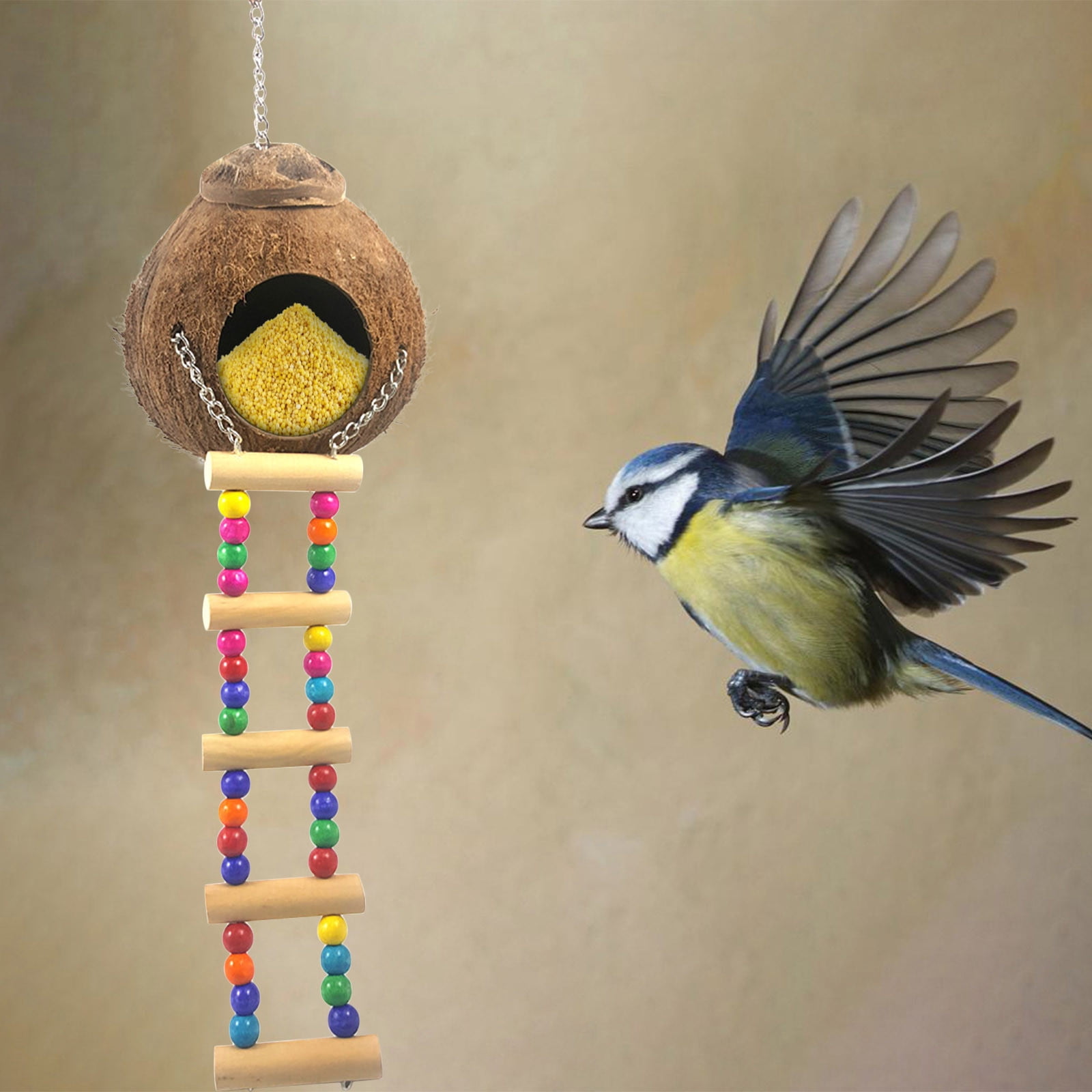 LWZWM Bird Feeder Beautiful Bird Feeder Hangers for Outside Weather