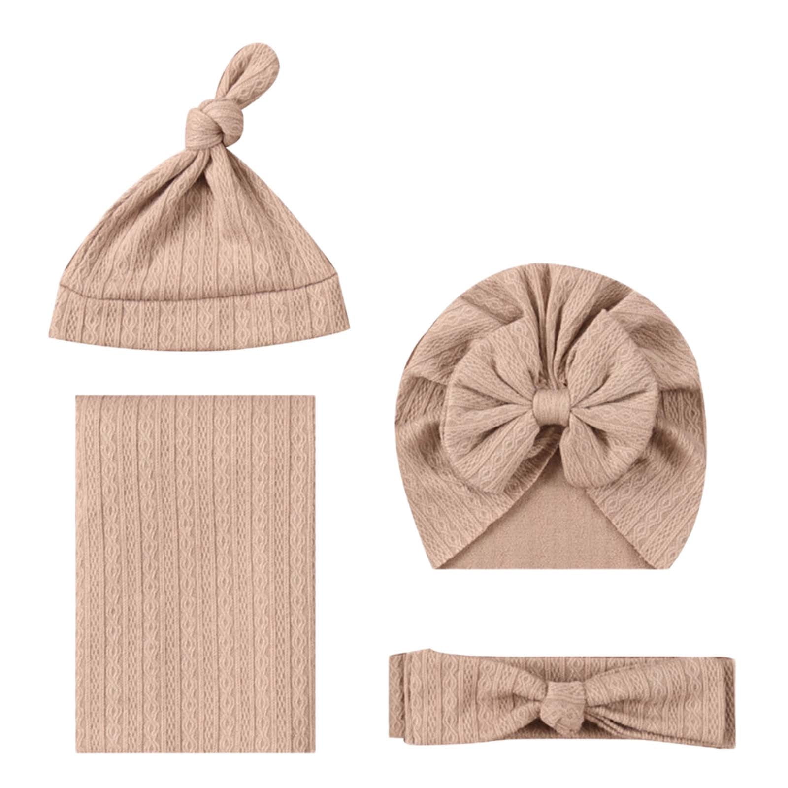 LWZWM New Home Decoration Today Clearance Wrap Blanket Baby Turban Hat
