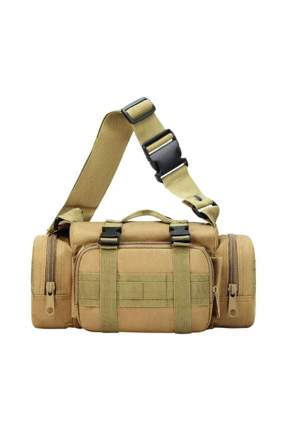 New Outdoor&Sport Clearnce Camouflage Outdoor 3P Crossbody Waist Bag Handbag Military Fan Casual Sports Bag Single Shoulder Camera Backpack (#2 B)