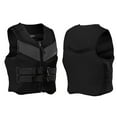 thumbnail image 1 of LWZWM New Swimming Clearence Sales Adults Life Jacket Aid Vest Kayak Buoyancy Fishing Watersport (#2 Black), 1 of 6
