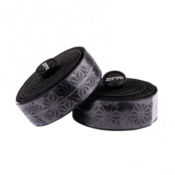 LWZWM Upgrade Bike Accessories Clearnce Road Handlebar Strap Dead Fly Bike Curved Handle Non-Slip Sweat-Absorbent Wrap (#1 Black)