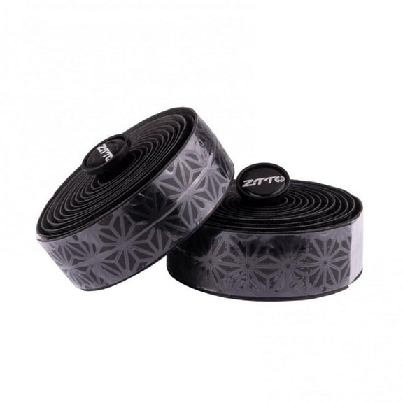 LWZWM Upgrade Bike Accessories Clearnce Road Handlebar Strap Dead Fly Bike Curved Handle Non-Slip Sweat-Absorbent Wrap (#1 Black)