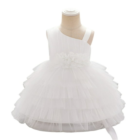 LWavelet Dresses for Girls,Toddler Princess Party Dress Sleeveless Dance Gown
