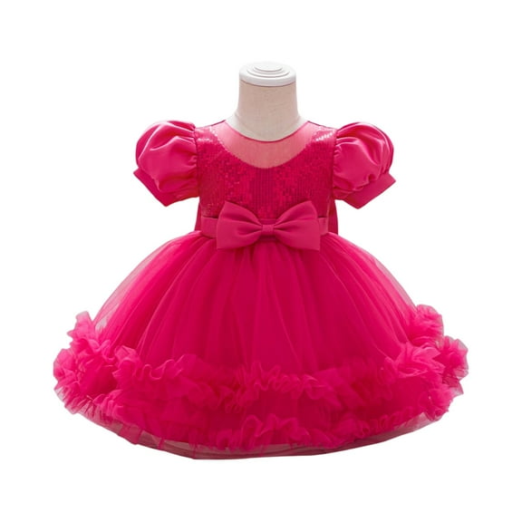 LWavelet Elegant Princess Dress Costume, Christmas Party Costume for Toddler Girls