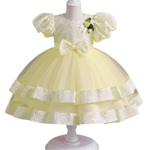 LWavelet Elegant Princess Dress Girl's Halloween Fancy-Dress Costume with Long Sleeve