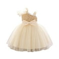 thumbnail image 1 of LWavelet Elegant Princess Fancy Dress Costume Christmas Dress Up for Toddler Girls Costume, 1 of 5