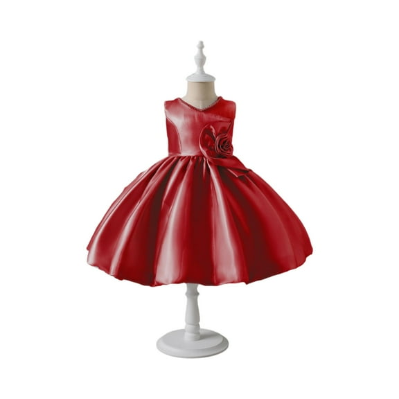 LWavelet Girls Flower Dress Bridesmaid Wedding Party Birthday Communion Princess Tutu Dresses