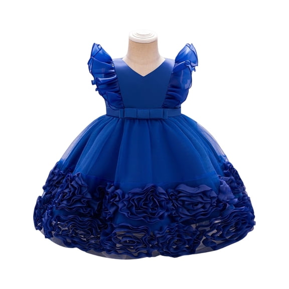 LWavelet Girls Princess Dress Christmas Cosplay Dress Up Costumes Evening Gown Dress