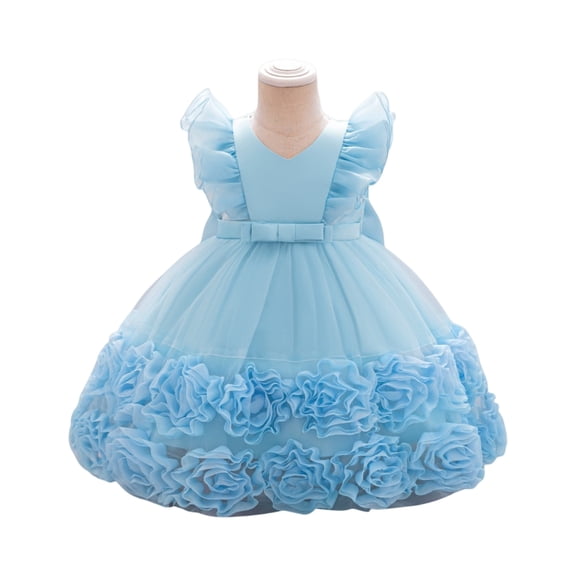 LWavelet Girls Princess Dress Christmas Cosplay Dress Up Costumes Evening Gown Dress