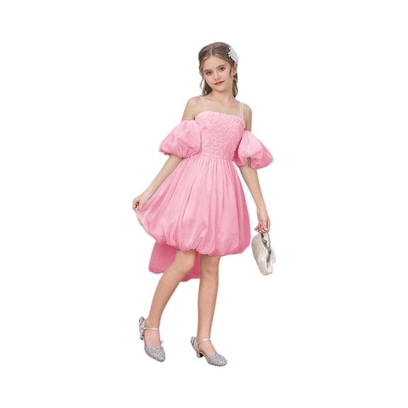 LWavelet Girls Princess Party Dress Little Girls Cosplay Costume Evening Gown