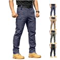 thumbnail image 1 of LWavelet Men's Cargo Pants Stretch Ripstop Hiking Work Pants Outdoor Multi Pockets Tactical Pants (Not Belt), 1 of 7