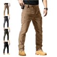 thumbnail image 1 of LWavelet Men's Cargo Pants Waterproof Hiking Work Pants for Men Construction Stretch Cargo Trousers with Multi Pockets, 1 of 7