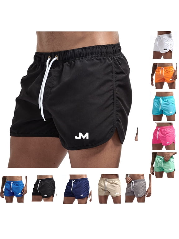Men's Swim Trunks 5 inch Inseam Quick Dry Board Shorts Bathing Suit Swimwear Swim Shorts