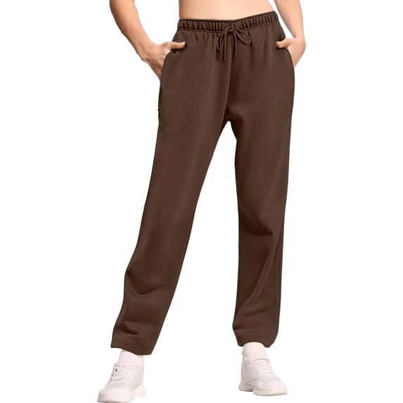 LWavelet Men's Tapered Joggers - Lightweight Soft Fabric Drawstring Waist Casual Daily & Relaxed Wear Pants Brown 2XL