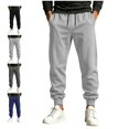 thumbnail image 1 of LWavelet Mens Sweatpants with Pockets Drawstring Elastic Waist Solid Color Jogger Pants Slim Fit Casual Long Pants Trousers, 1 of 6
