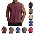 thumbnail image 1 of LWavelet Mens Tank Top Quick Dry Sleeveless Athletic Under Shirt Gym Workout Running Beach Swim Muscle Tee Summer Loose Fit, 1 of 6