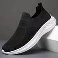 thumbnail image 1 of LWavelet Mens Walking Shoes Slip on Tennis Shoes, Non Slip Breathable Athletic Gym Workout Cross Training Sneakers, 1 of 7