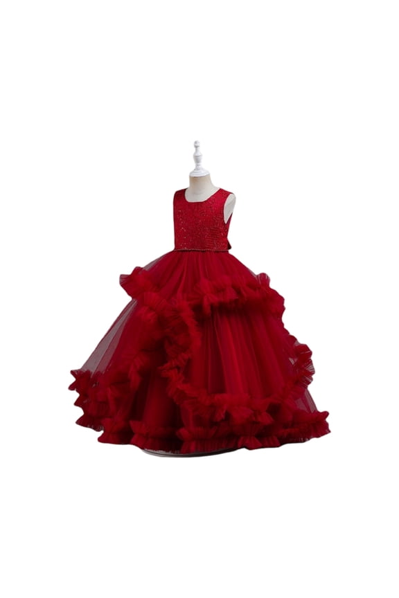 Princess Costume Dresses for Girls Halloween Fancy-Dress Costume,Elegant Christmas Dresses