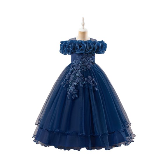 LWavelet Princess Costumes Birthday Party Halloween Costume Cosplay Dress up for Little Girls