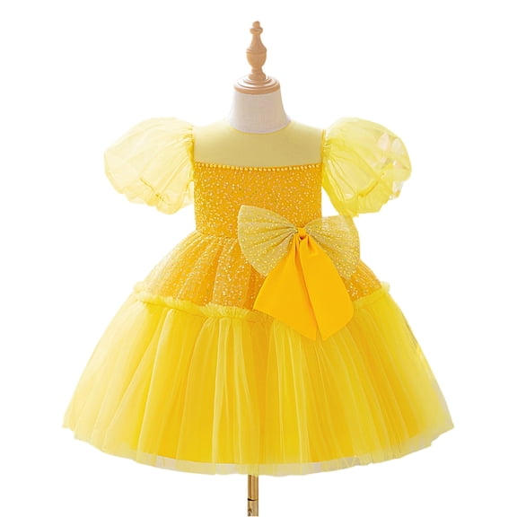 LWavelet Princess Girl Dress Long Tulle Gown Flower Girls Dress,Christmas Dresses