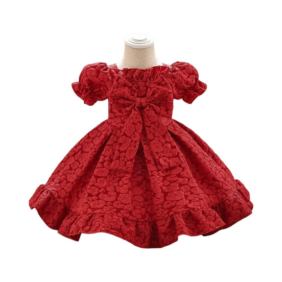 LWavelet Toddler Baby Girls Dress Birthday Party Princess Dresses Christmas Gift