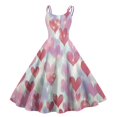 thumbnail image 1 of LWavelet Valentine's 2026 Love Heart Dress for Women, Sweetheart Rose Embroidered A Line Sleeveless Flowy Sundresses Light Purple M, 1 of 4