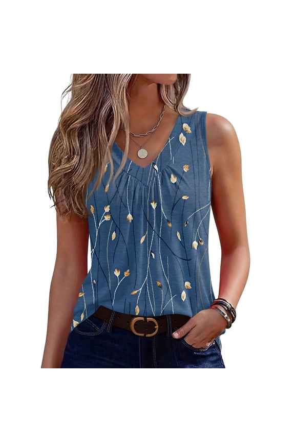 Women's Asymmetrical Button Detail Sleeveless Blouse – Linen Blend Casual Work Top Army Green 2XL
