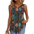 thumbnail image 1 of LWavelet Women's Slim Fit Ribbed Sleeveless Cami – Stretchy Basic Tank for All Seasons Green S, 1 of 5