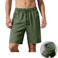 thumbnail image 1 of LWavelet Workout Shorts Men Relaxed Fit Drawstring Running Shorts Breathable Quick Dry Beach Gym Shorts with Pockets, 1 of 7