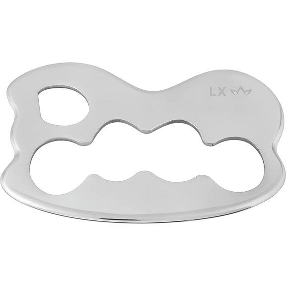 LX Surgical Steel IASTM Scraping Massage Tool - Soft Tissue Mobilization - Improve Blood Circulation, Physical Therapy Tool - Designed & Tested in America