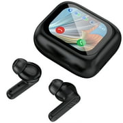 Cshidworld Noise Canceling Bluetooth In-Ear Earbud with Charging Case, Black, LX-10