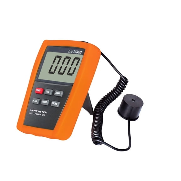 LX1336B LCD Digital Lux Meter 10-200000 Cd/m2 Light Meter Linear UV Brightness Detector For Eye CRT TV LED Screen Data Hold