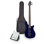 LX205B 5-String Series III Electric Bass Guitar With Music Stand and Gig Bag