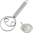 LXF Danish Dough Whisk,Stainless Steel Bread Dough Whisk,Hand Mixer