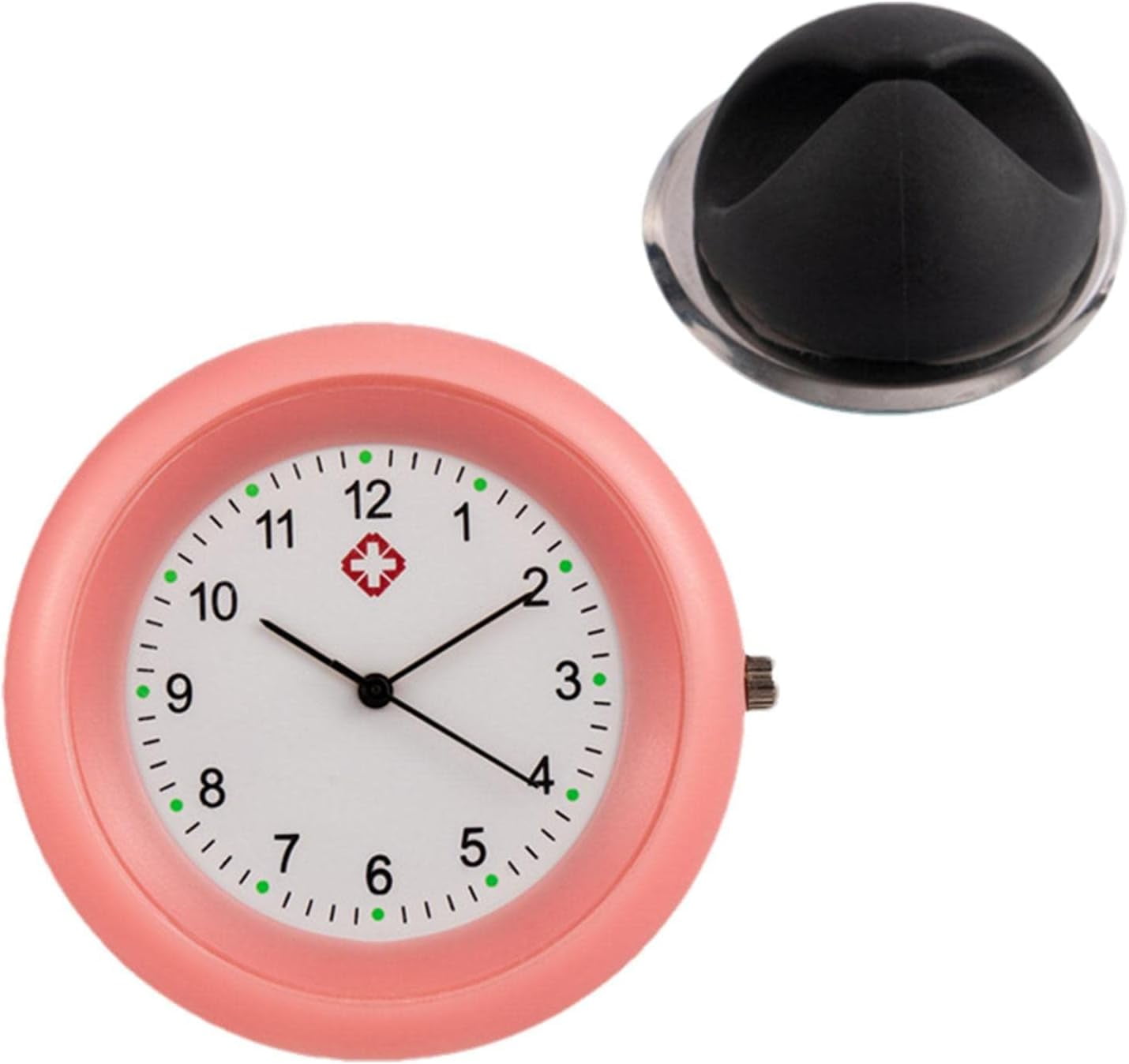 LXF Stethoscope Watch Clip, ABS Chest Clip on Watches, Analog