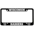 thumbnail image 1 of LXG University of Wisconsin - License Plate Frame, Black, 1 of 1